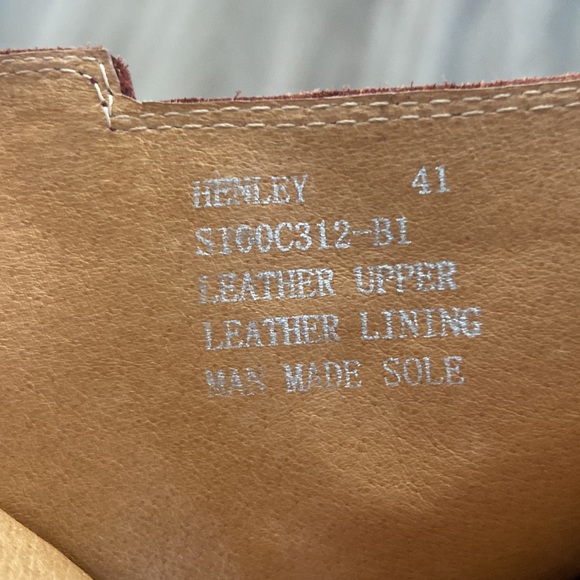 Miz Mooz Henley burgundy leather boots - Picture 11 of 16